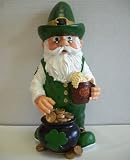 New York Yankees St. Patricks Day MLB Garden Gnome