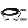 DVI-D Cable 2m Male Digital TFT PC Monitor Black Cable