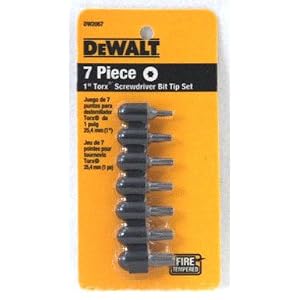 Black and Decker DWLT DW2067 Bit Tip Set by 