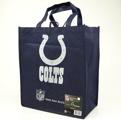 Buy INDIANAPOLIS COLTS REUSABLE SHOPPING GROCERY BAG (2) by Forever Collectibles