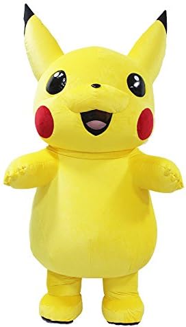 New 2.2m Pikachu Inflatable Costume For Adult Suitable For 1.60m To 1.90m Adult