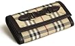 Burberry Molly Coated Canvas Brown Leather Wallet 3207021