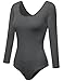 FPT Womens Basic 3/4 Sleeve Scoopneck Bodysuit