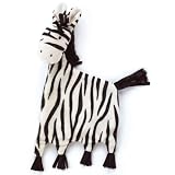 from Little Jellycat Little Jellycat - Tig Tag Zebra - Baby Comfort Blanket and Squeaker Toy Set