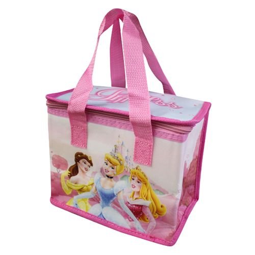 Lunch Bags Disney Princess Insulated Lunch Bag Pink Tote 7"x8"x5"