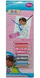 Doc McStuffins Color By Number Set with 8 Colored Pencils