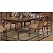 Wynwood Vienna Court Leg Table in Provincial Ginger