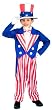Kids Uncle Sam Costume