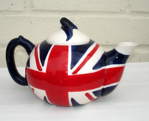England! Union Jack Teapot – Retro Fun Kitchen Accessories