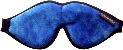 Dream Essentials Escape Luxury Travel Sleep Mask with Carry Pouch and Earplugs ~ Blueberry by Dream Essentials