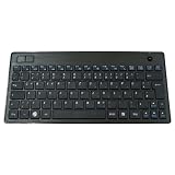 KeySonic KSK-3201 RF schnurlos Tastatur mit Trackball Deutsch