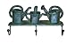 Cast Iron Watering Can Wall Hanger 13 in L