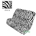 Automotive : Universal-fit Animal Print Bench Seat Cover - Zebra