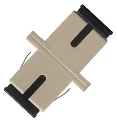 Fiber Optic Adapter SC/SC Multimode Simplex 62.5/125 (10 Pack)