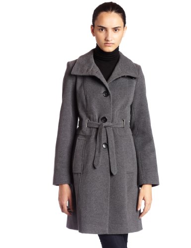 Via Spiga Womens Cashmere Blend Wool Coat