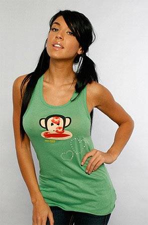Buy Paul Frank The Julius Loves Kisses Twist Back Tank,Tops (Sleeveless) for Women Paul Frank The Julius Loves Kisses Twist Back Tank,Tops (Sleeveless) for Women: Women's Tank Tops