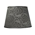 Damask Lamp Shade - Gray