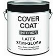 Valspar 044.0000455.007 Cover Coat Contractor Grade Latex Semi-Gloss Interior Wall & Trim Enamel