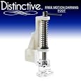 Distinctive Free-Motion Darning Quilting Sewing Machine Presser Foot - Fits All Low Shank Singer, Brother, Babylock, Husqvarna Viking (Husky Series), Euro-Pro, Janome, Kenmore, White, Juki, Bernina (Bernette Series), New Home, Simplicity, Necchi and Elna Sewing Machines