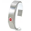 Medical ID Information Bracelet Stainless Steel 8"