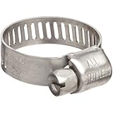 Precision Brand M-S Series Micro Seal, Miniature All Stainless Worm Gear Hose Clamp