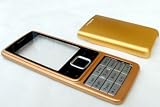KMS PRODUCTS - 6300 OEM Style-up Housing Keyboard Fascia cover for the Nokia 6300 - GOLD