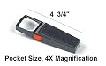 Magnifier with Light, Compact