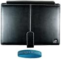 Black Executive Melrose Leather Case for Samsung Nc10 10.2-inch Netbook (Samsung NC 10 Not included) + Bonus Wisdom*courage Wristband