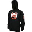 Simpsons Duff Logo Men's Pullover Hooded Sweatshirt