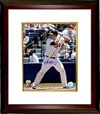Brian McCann Autographed/Hand Signed Atlanta Braves 8x10 Photo Custom Framed