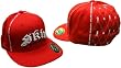 Skin Industries Deluxe- Red Flex Fit Cap L-XL