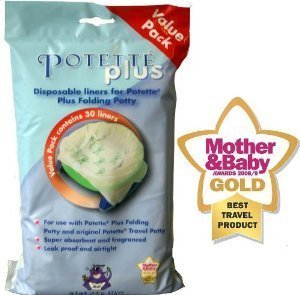 Bibs & Stuff Potette Plus Liners by Bibs n Stuff