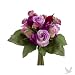 Allstate FBQ370-LV-OC 11.5 in. Rose-Calla Lily Bouquet Lavender-Orchid- Pack of 6