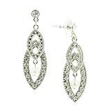 1928 Bridal Amore Interwoven Bridal Earrings