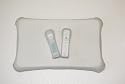 Wii Fit Balance Board Anti Skid Foot Massage Pad with Wiimote Jacket - CLEAR