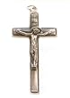 Small Crucifix - Latin Cross - Pendant - 2in. Height - IMPORTED FROM ITALY