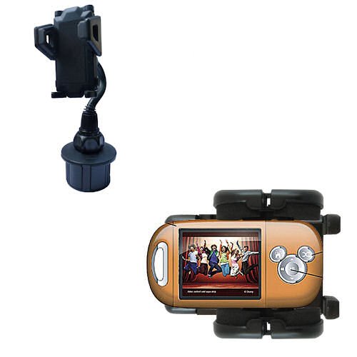 Car Cup Holder for the Disney High School Musical Mix Stick MP3 Player DS17019 - Gomadic Brand
