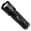 LiteXpress LXL434001 Workx SOS 5 Aluminium-Taschenlampe, 1 Cree Hochleistungs-LED, Lichtleistung bis zu 66 Lumen, stufenlos dimmbar, Leuchtdauer bis zu 110 Stunden,  Leistungsangabe nach ANSI-Standard, schwarz