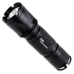 LiteXpress LXL434001 Workx SOS 5 Aluminium-Taschenlampe, 1 Cree Hochleistungs-LED, Lichtleistung bis zu 66 Lumen, stufenlos dimmbar, Leuchtdauer bis zu 110 Stunden,  Leistungsangabe nach ANSI-Standard, schwarz