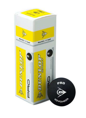 Dunlop Pro Squash Balls - 3 Ball Box