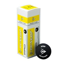 Dunlop Pro Squash Balls - 3 Ball Box