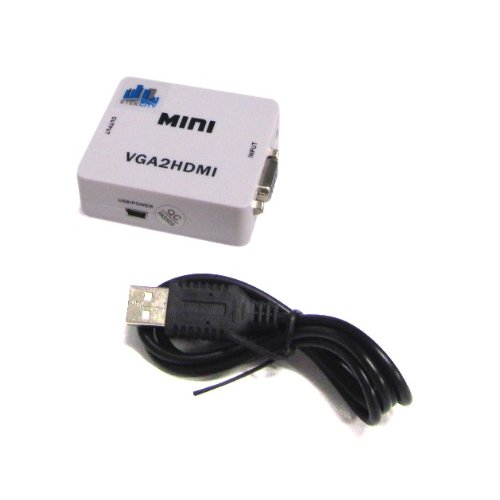 Etekcity® Mini Video VGA Audio to HDMI 1080P Converter Adapter with 3.5mm audio for HDTV 1080P On Sale