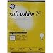 G E LIGHTING #41032 GE 4PK 75W SW Bulb