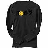 T-Shirt Long Sleeve Dark Silver  Trinidad & Tobago Rocks ! - Smile  Country