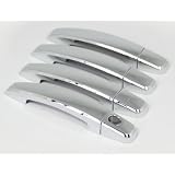 Mirror Chrome Side Door Handle Covers Trims for Chevrolet Chevy Captiva Aveo LS LI... 