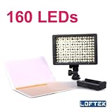 Loftek LED Cn-160 Dimmable Ultra High Power Panel Digital Camera / Camcorder Video Light, LED Light