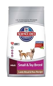 Hill's Science Diet Adult Small & Toy Breed Lamb Meal & Rice Recipe Dry Dog Food, 15.5-Pound Hill's Science Diet Adult Small & Toy Breed Lamb Meal & Rice Recipe Dry Dog Food, 15.5-Pound