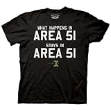 The X-Files Area 51 Black T-shirt Tee