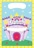 Creative Converting Castle Fun Loot Bags, 8-Count