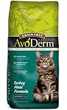AvoDerm Natural Grain Free Cat Food, 6-Pound, Turkey